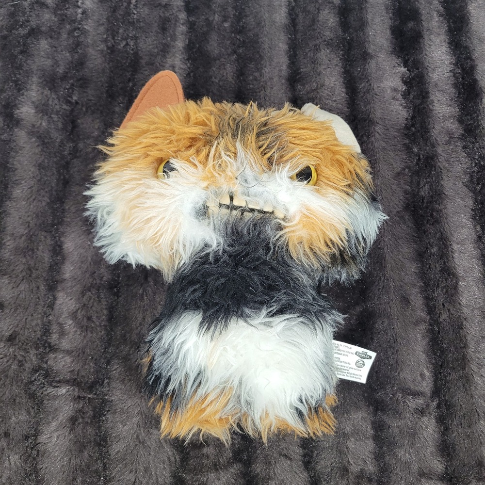 Fuggler Cheezee Calico Cat Butt Ugly Pets Shaggy Plush Human Teeth Spin Master